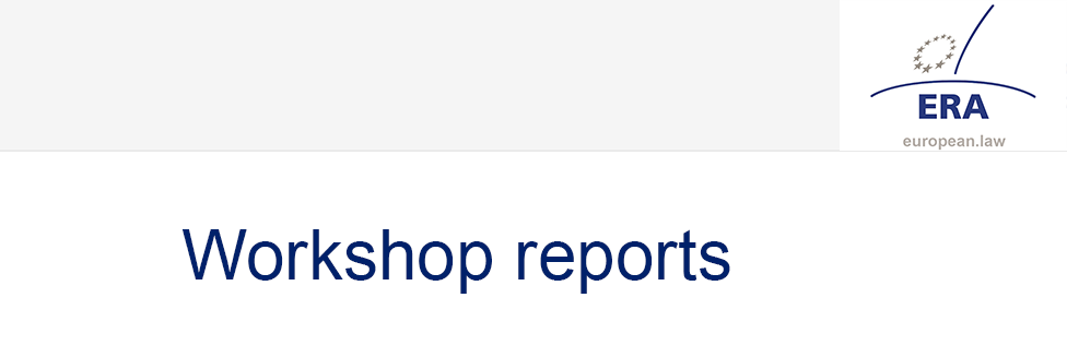 Workshop reports